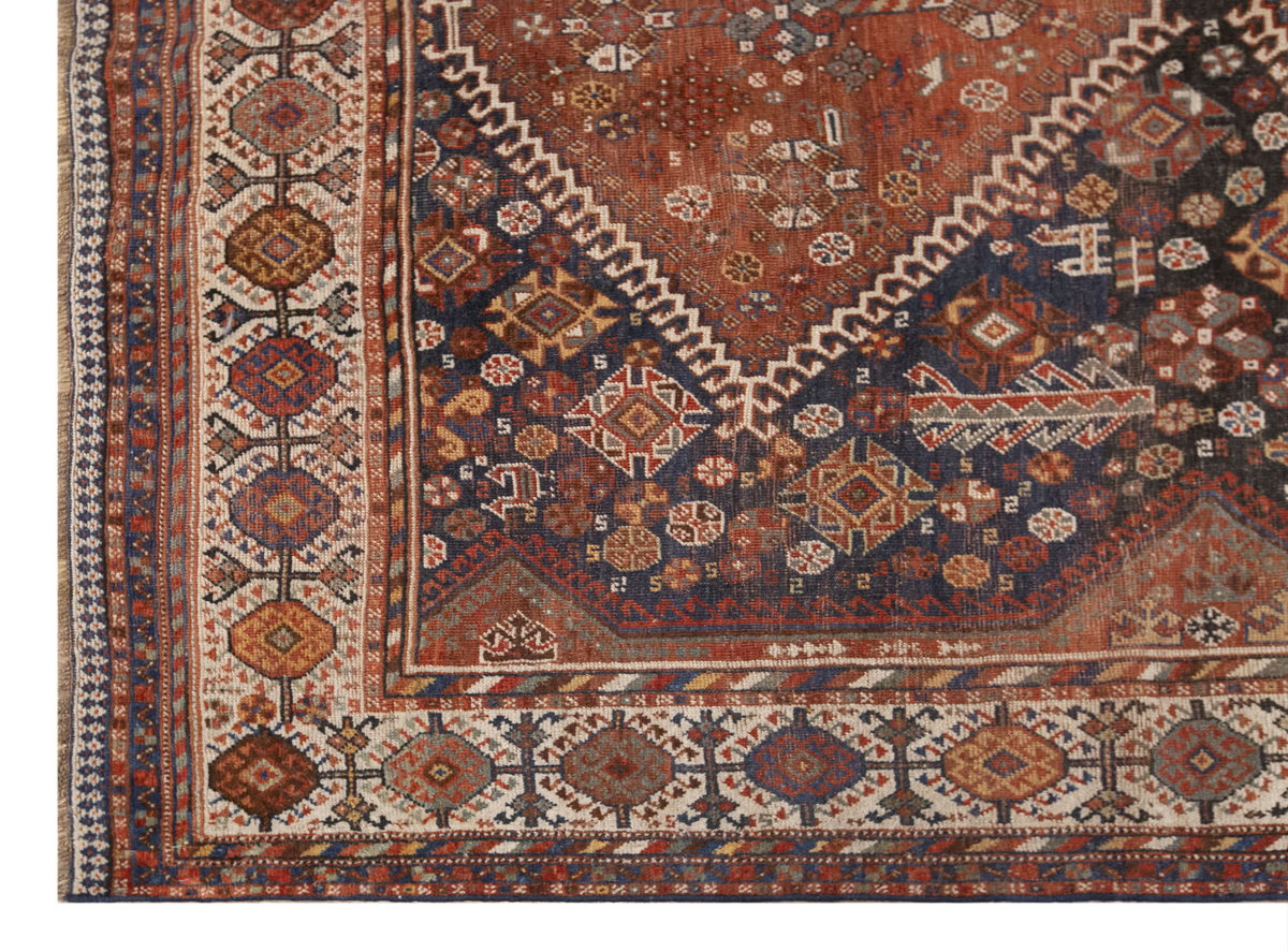 Vintage Rug, Area Rug 2'7 x 9 feet / 180 x 268 cm
