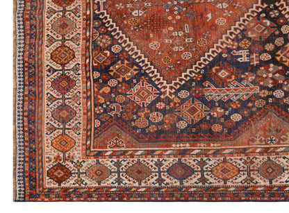 Vintage Rug, Area Rug 2'7 x 9 feet / 180 x 268 cm