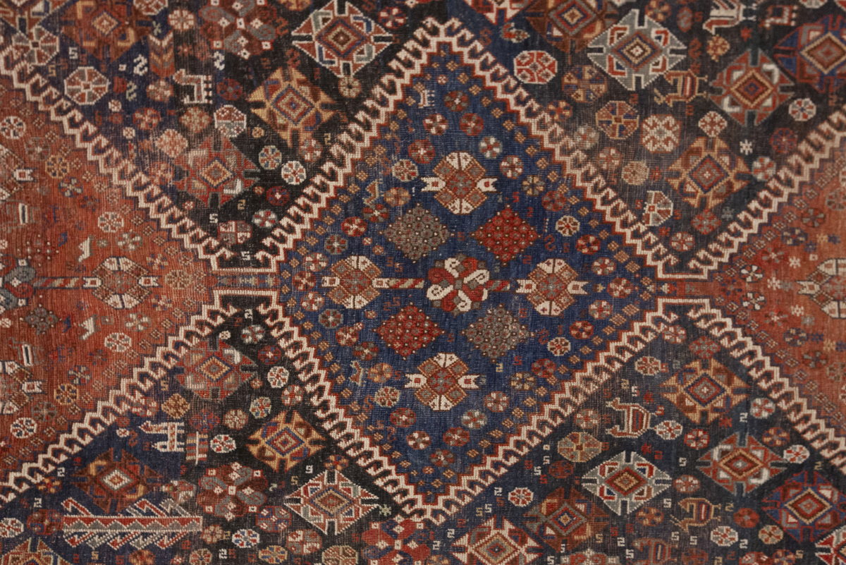 Vintage Rug, Area Rug 2'7 x 9 feet / 180 x 268 cm