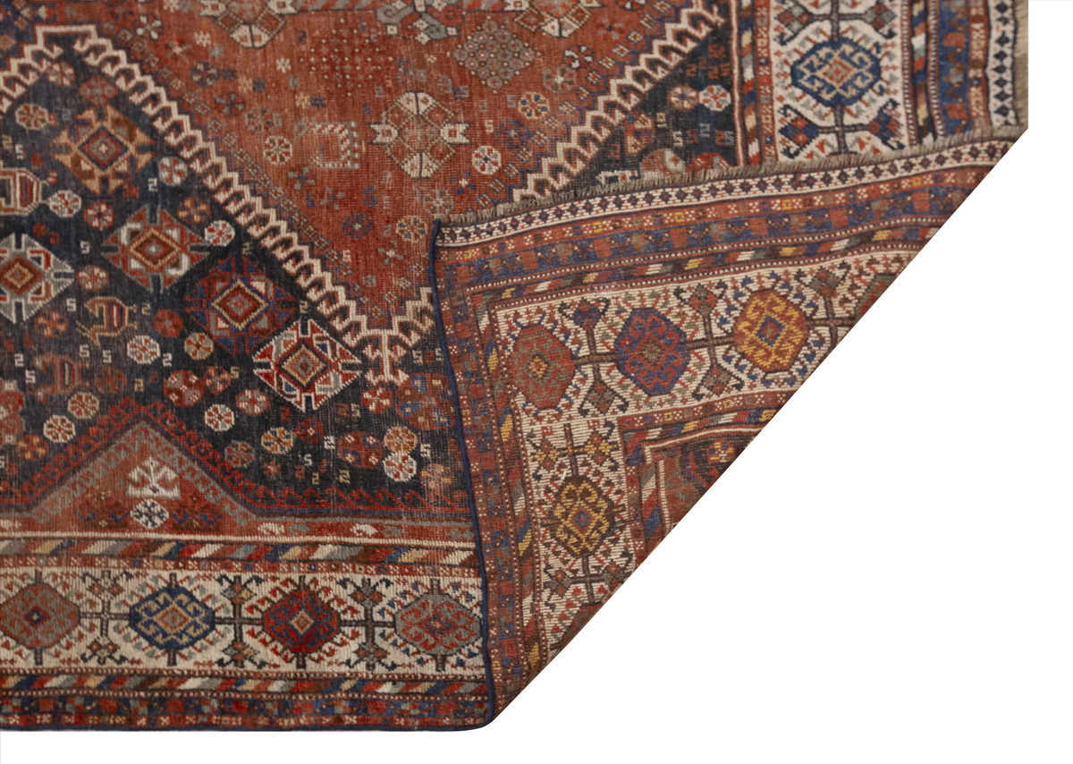 Vintage Rug, Area Rug 2'7 x 9 feet / 180 x 268 cm
