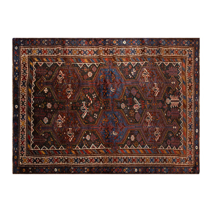 Vintage Rug, Area Rug 4 x 6 feet / 118 x 182 cm