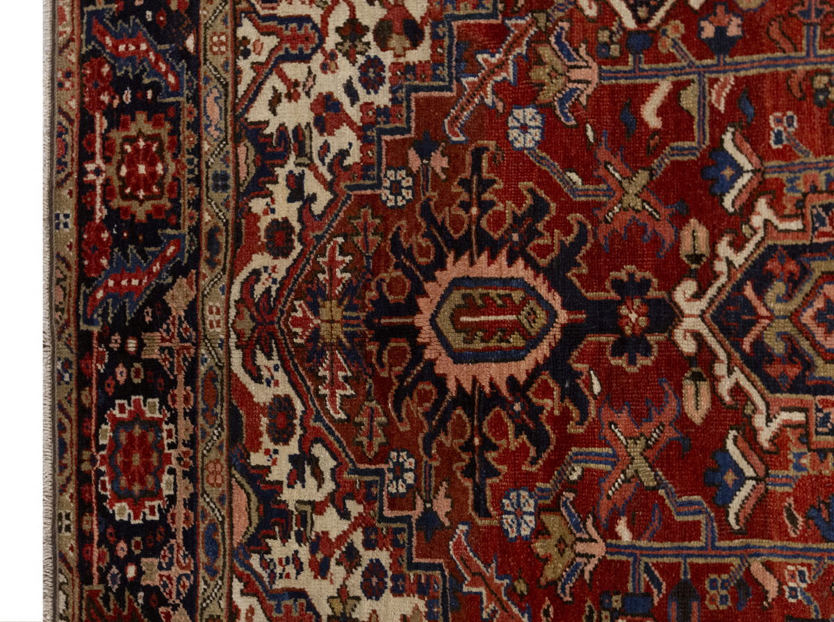 Vintage Rug, Area Rug 8'3 x 10'8 feet / 252 x 325 cm