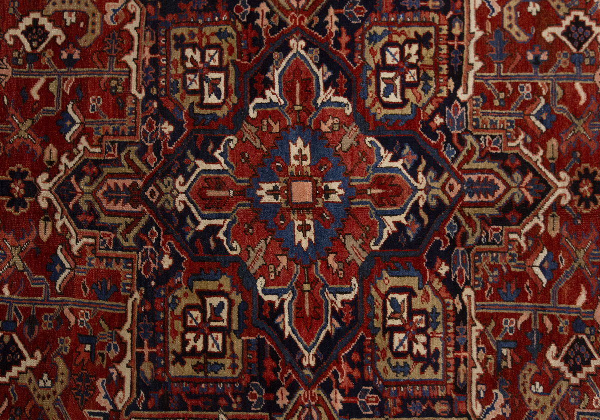Vintage Rug, Area Rug 8'3 x 10'8 feet / 252 x 325 cm