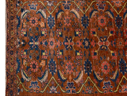 Vintage Rug, Runner Rug 3 x 7 feet /90 x 212 cm