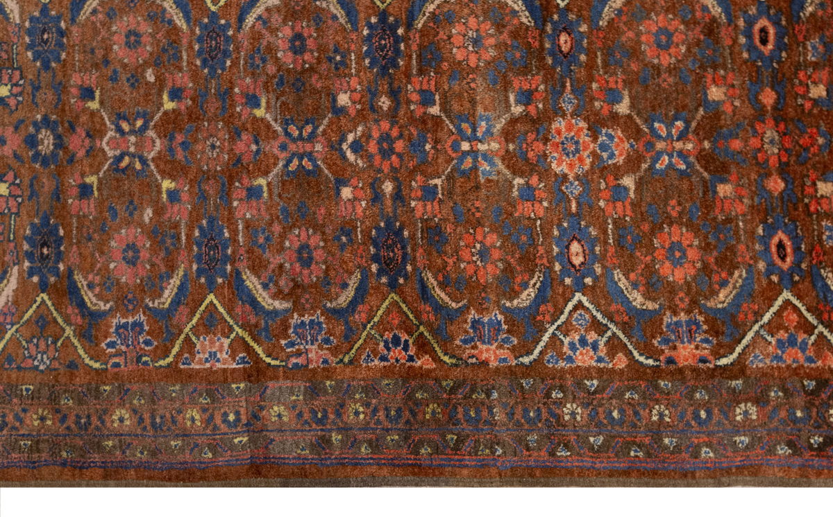 Vintage Rug, Runner Rug 3 x 7 feet /90 x 212 cm