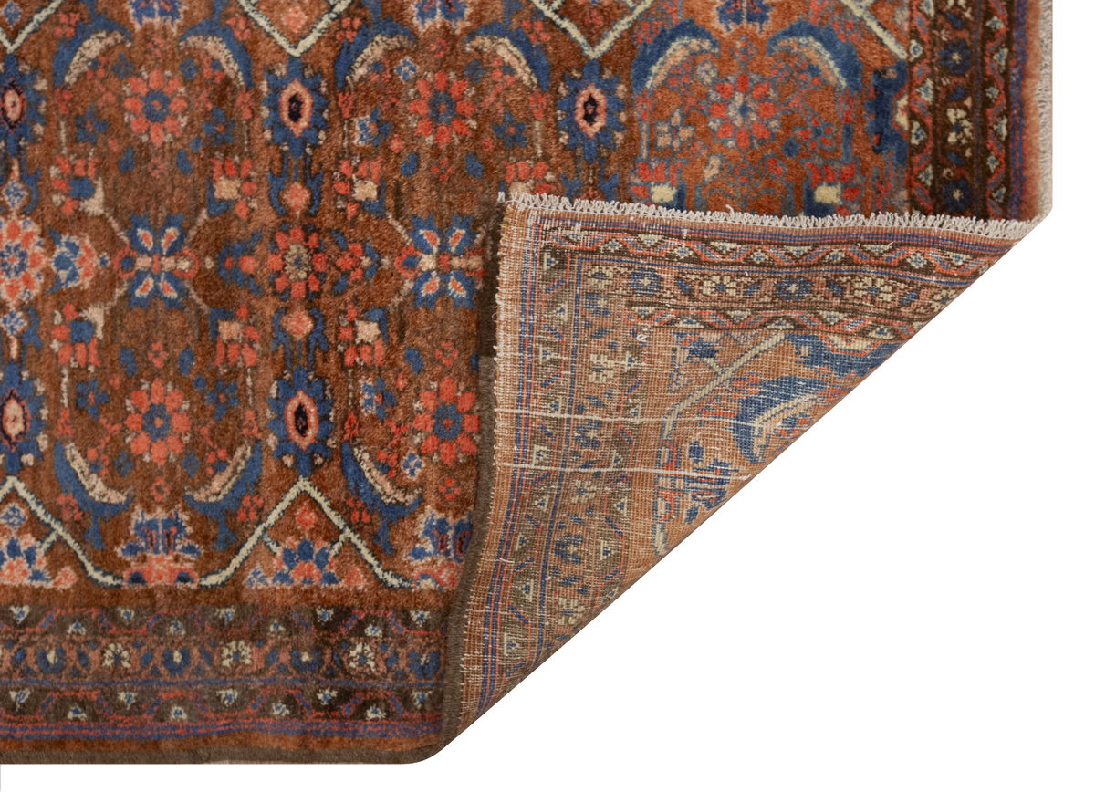 Vintage Rug, Runner Rug 3 x 7 feet /90 x 212 cm