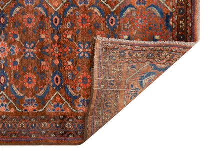 Vintage Rug, Runner Rug 3 x 7 feet /90 x 212 cm