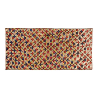 Vintage Rug, Small Oushak Rug 2'10" x 6'5" feet 86 x 196 cm