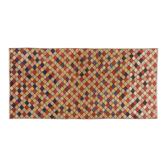 Vintage Rug, Small Oushak Rug 2'10" x 6'5" feet 86 x 196 cm