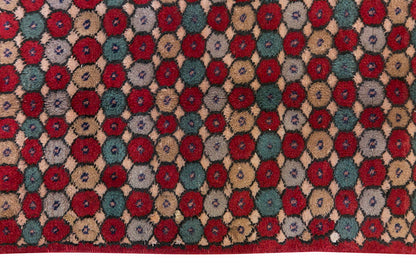 Vintage Rug, Small Oushak Rug 2'11" x 5'6" feet 88 x 167 cm