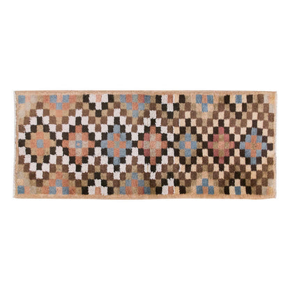 Vintage Rug, Small Oushak Rug 2'2" x 5'5" feet 65 x 166 cm
