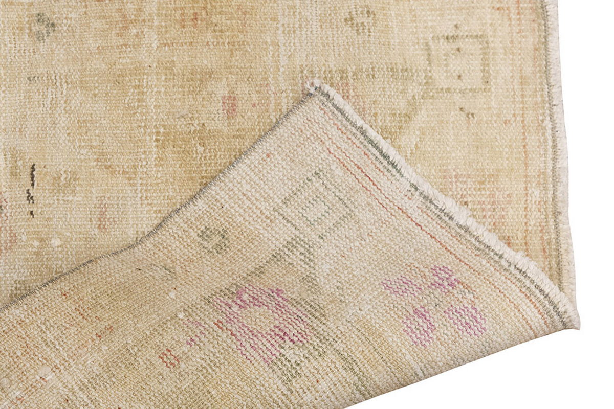 Vintage Rug, Small Oushak Rug 2'3" x 3'10" feet 69 x 118 cm