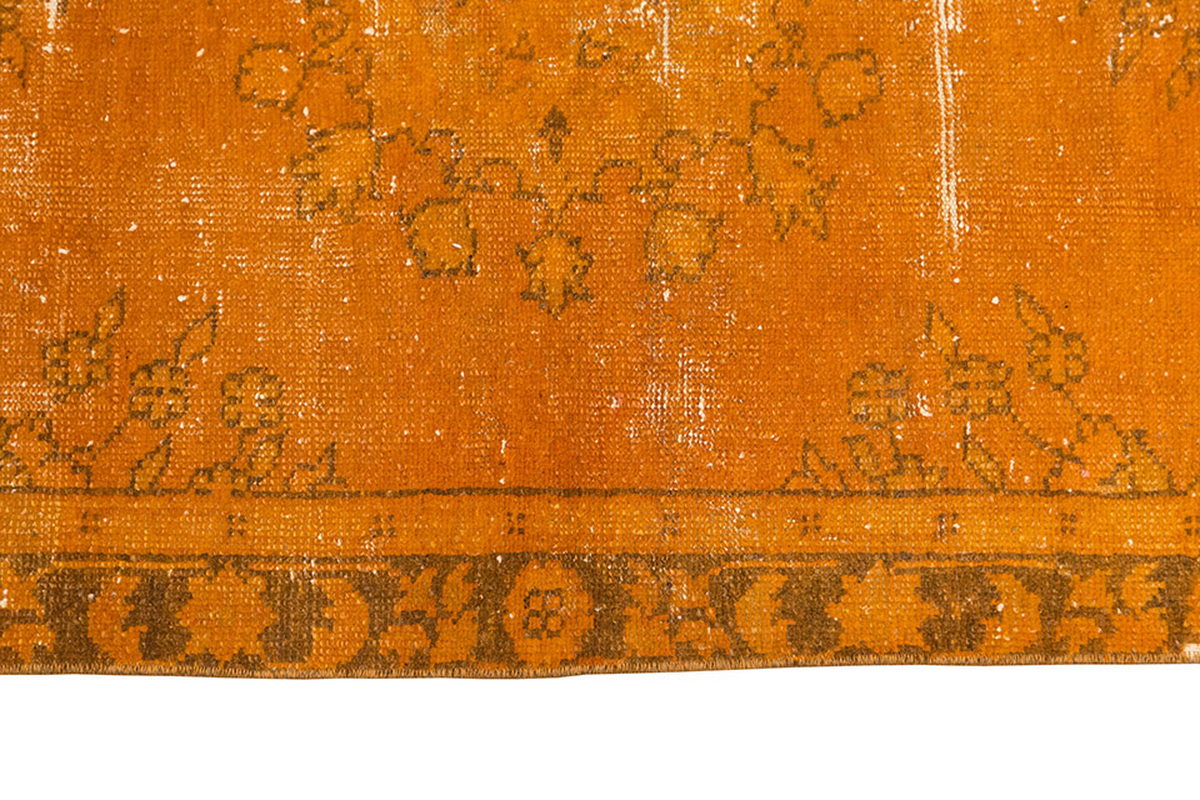 Vintage Rug, Small Oushak Rug 2'9" x 5'1" feet 85 x 156 cm