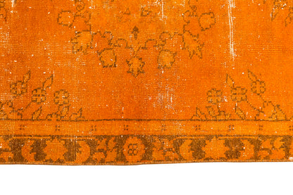 Vintage Rug, Small Oushak Rug 2'9" x 5'1" feet 85 x 156 cm
