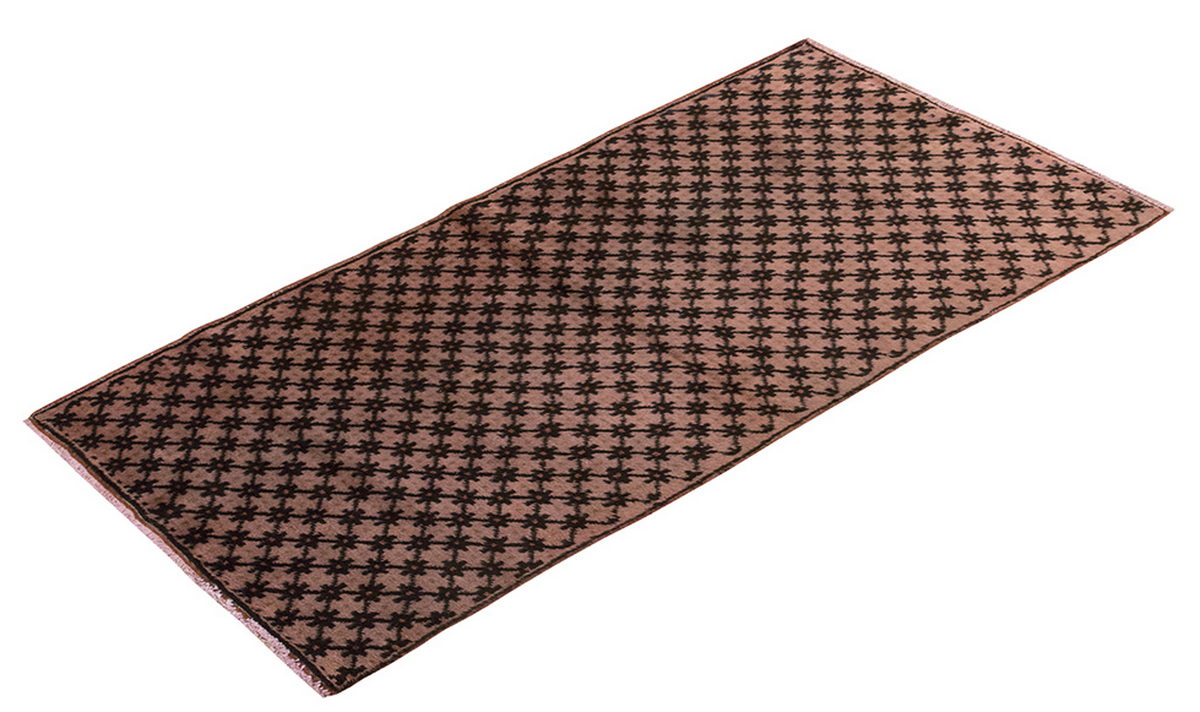 Vintage Rug, Small Oushak Rug 3'1" x 5'7" feet 95 x 170 cm