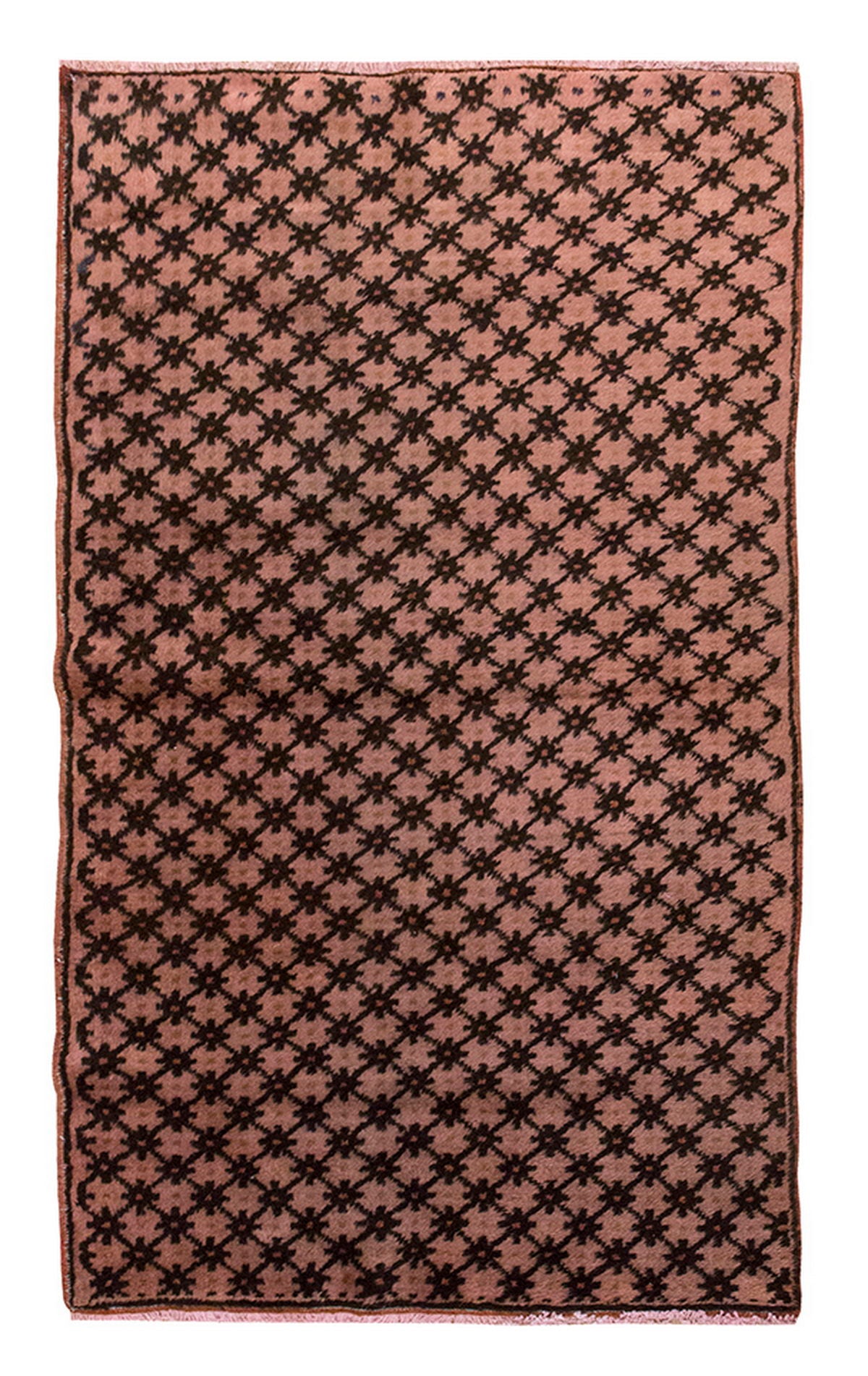 Vintage Rug, Small Oushak Rug 3'1" x 5'7" feet 95 x 170 cm