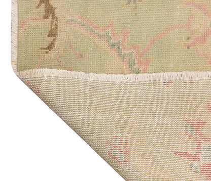 Vintage Rug, Small Oushak Rug 3'1" x 6'7" feet 95 x 200 cm