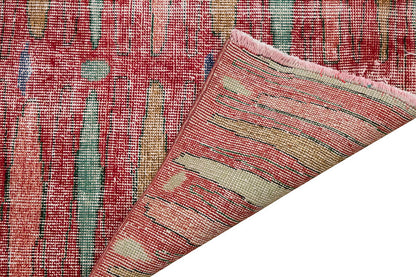 Vintage Rug, Small Oushak Rug 3'2" x 5'12" feet 96 x 182 cm