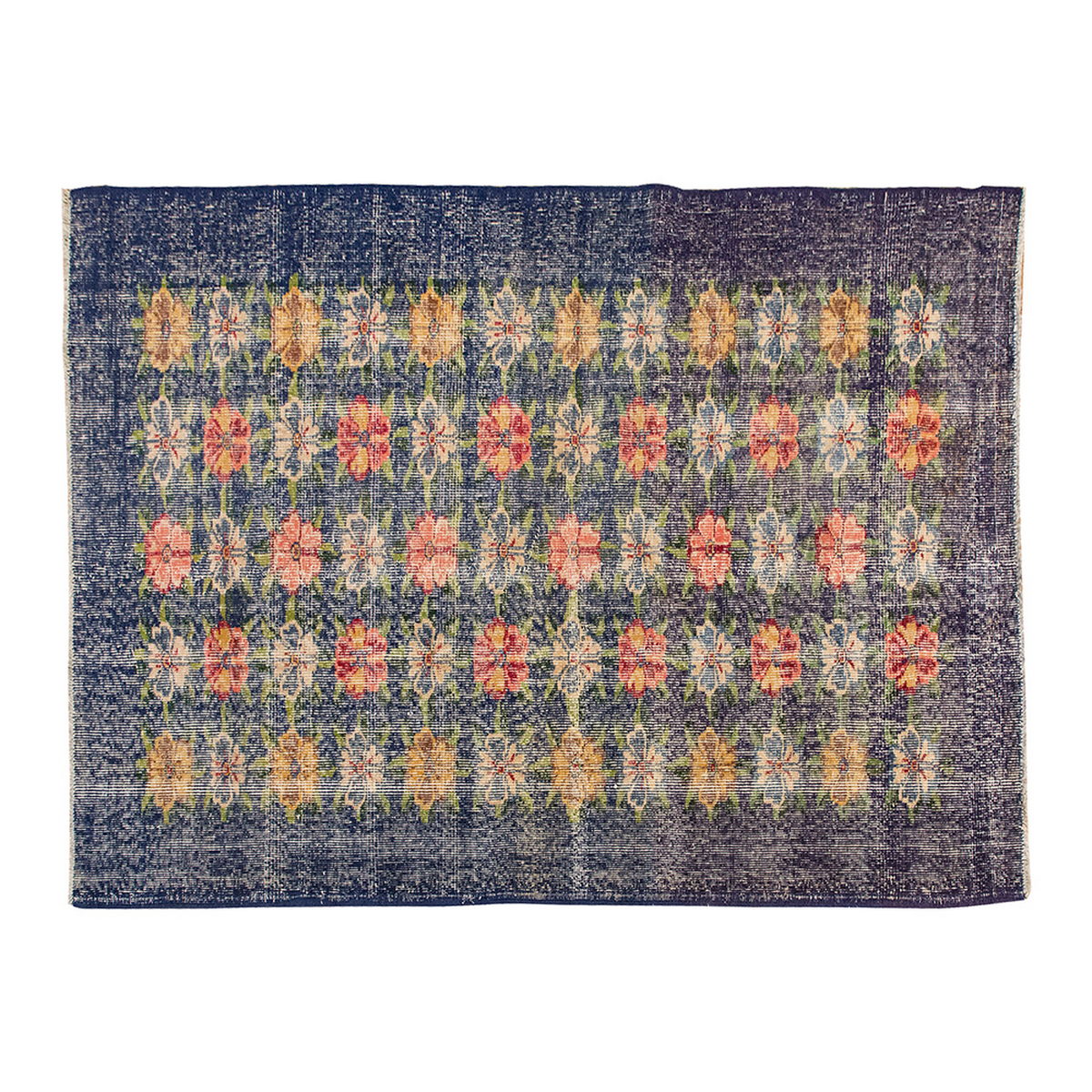 Vintage Rug 3'10" x 6'5" feet 117 x 195 cm