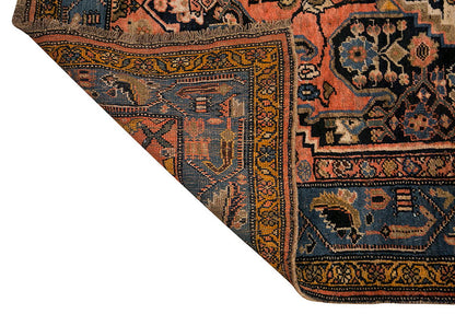 Vintage Rug 3'10" x 6'5" feet 117 x 196 cm