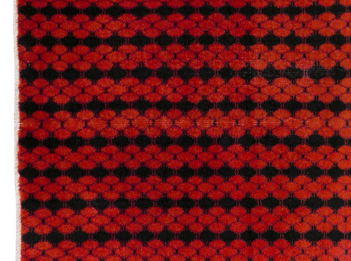 Vintage Rug 3'10" x 6'7" feet 118 x 200 cm