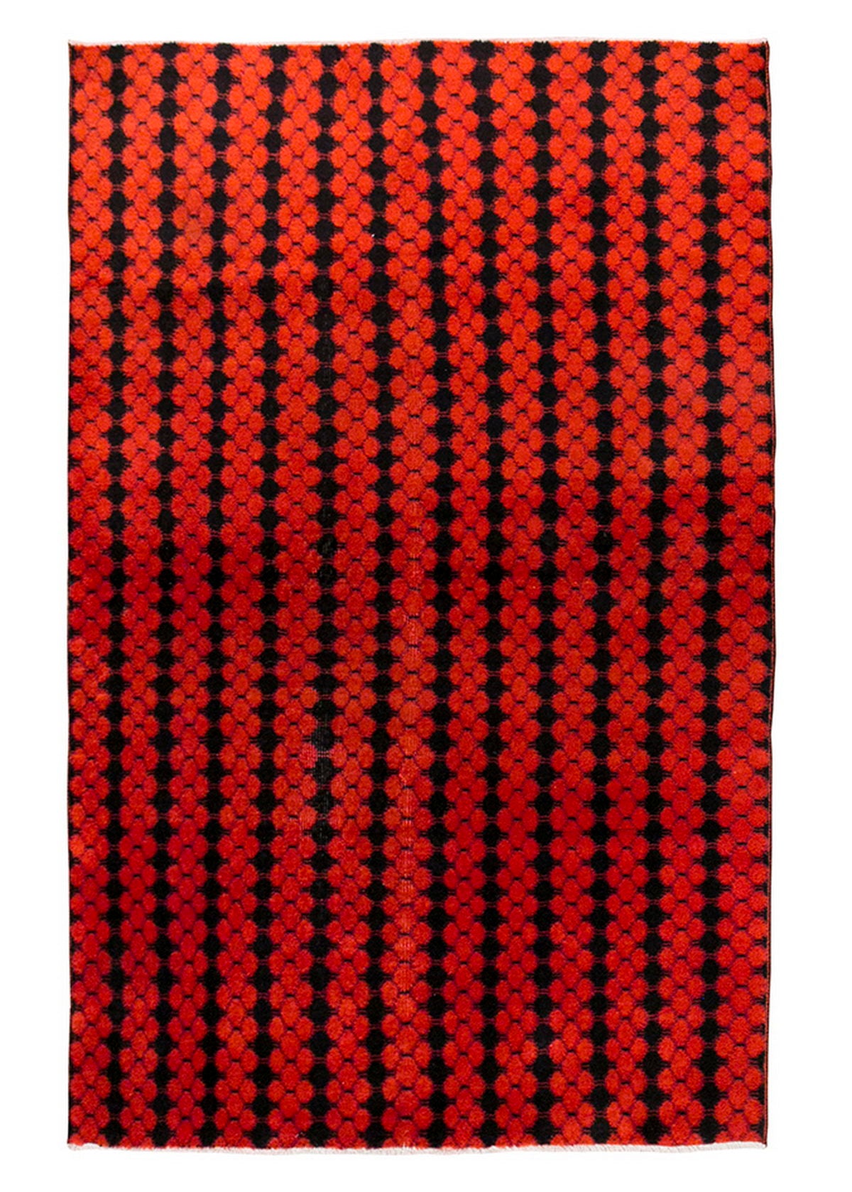 Vintage Rug 3'10" x 6'7" feet 118 x 200 cm