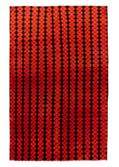 Vintage Rug 3'10" x 6'7" feet 118 x 200 cm
