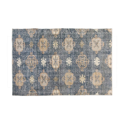 Vintage Rug 3'10" x 6'9 feet 117 x 207 cm