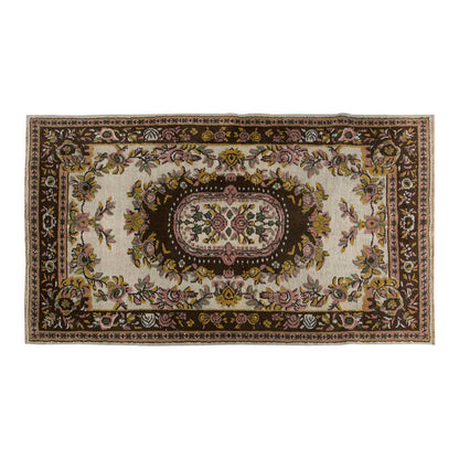 Vintage Rug 3'11" x 7'1" feet 120 x 216 cm