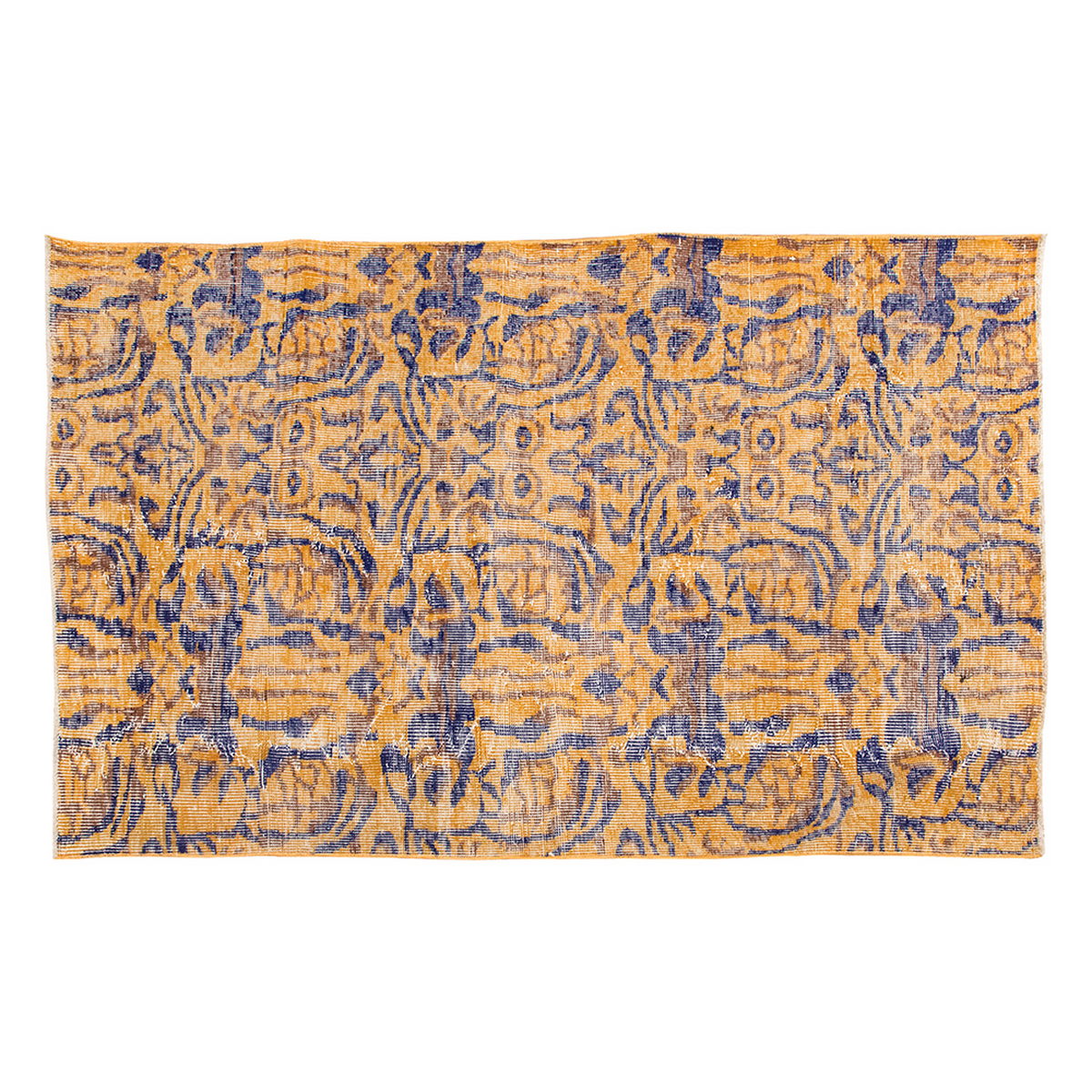Vintage Rug 3'3" x 5'10" feet 100 x 178 cm