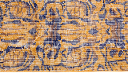 Vintage Rug 3'3" x 5'10" feet 100 x 178 cm