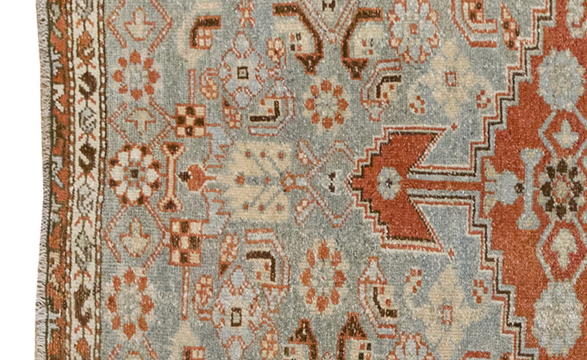 Vintage Rug 3'3" x 6'2 feet 100 x 187 cm