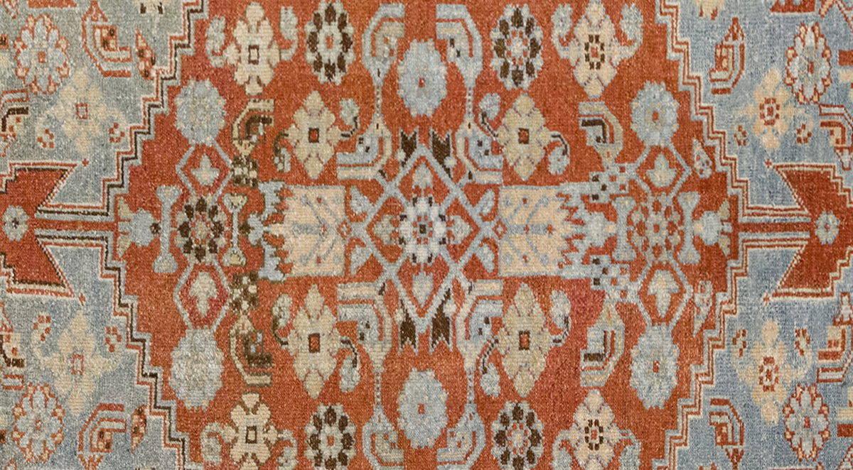 Vintage Rug 3'3" x 6'2 feet 100 x 187 cm