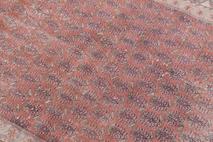 Vintage Rug 3'5" x 6'4" feet 104 x 192 cm
