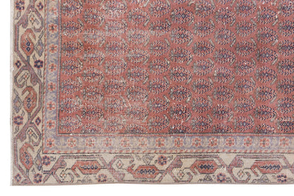 Vintage Rug 3'5" x 6'4" feet 104 x 192 cm