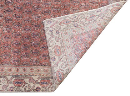 Vintage Rug 3'5" x 6'4" feet 104 x 192 cm