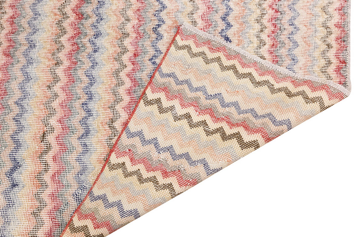 Vintage Rug 3'5" x 6'7" feet 103 x 200 cm