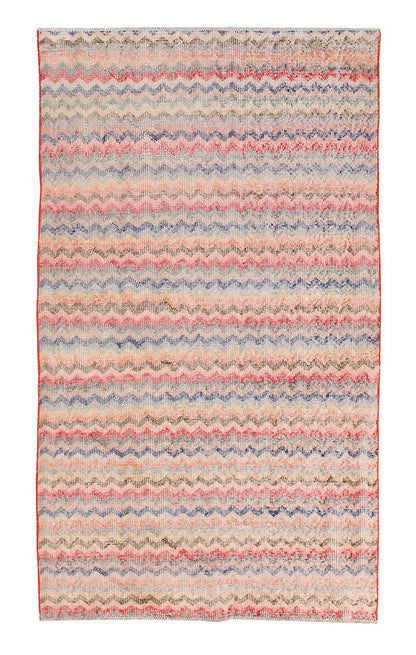 Vintage Rug 3'5" x 6'7" feet 103 x 200 cm