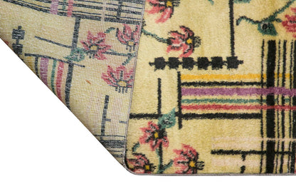 Vintage Rug 3'6" x 6'7" feet 107 x 200 cm