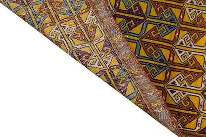 Vintage Rug 3'7" x 5'11" feet 110 x 180 cm