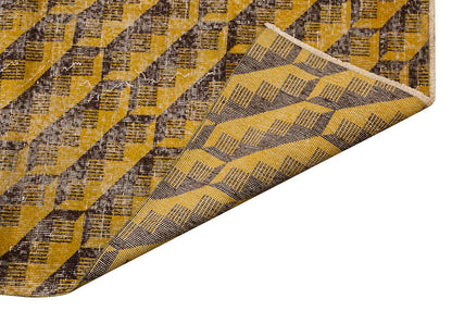 Vintage Rug 3'7" x 6'7" feet 110 x 200 cm