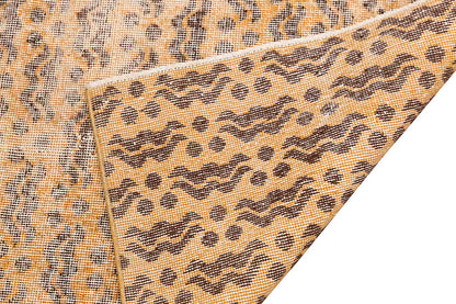 Vintage Rug 3'8" x 6'2" feet 113 x 187 cm