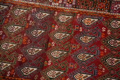 Vintage Rug 3'8" x 6'7" feet 113 x 201 cm