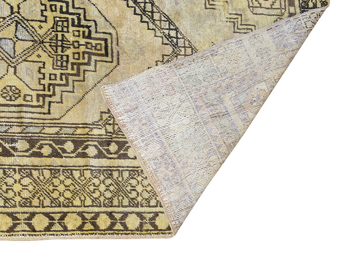 Vintage Rug 3'8" x 6'9" feet 112 x 207 cm