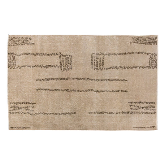 Vintage Rug 3'9" x 6'8" feet 114 x 203 cm