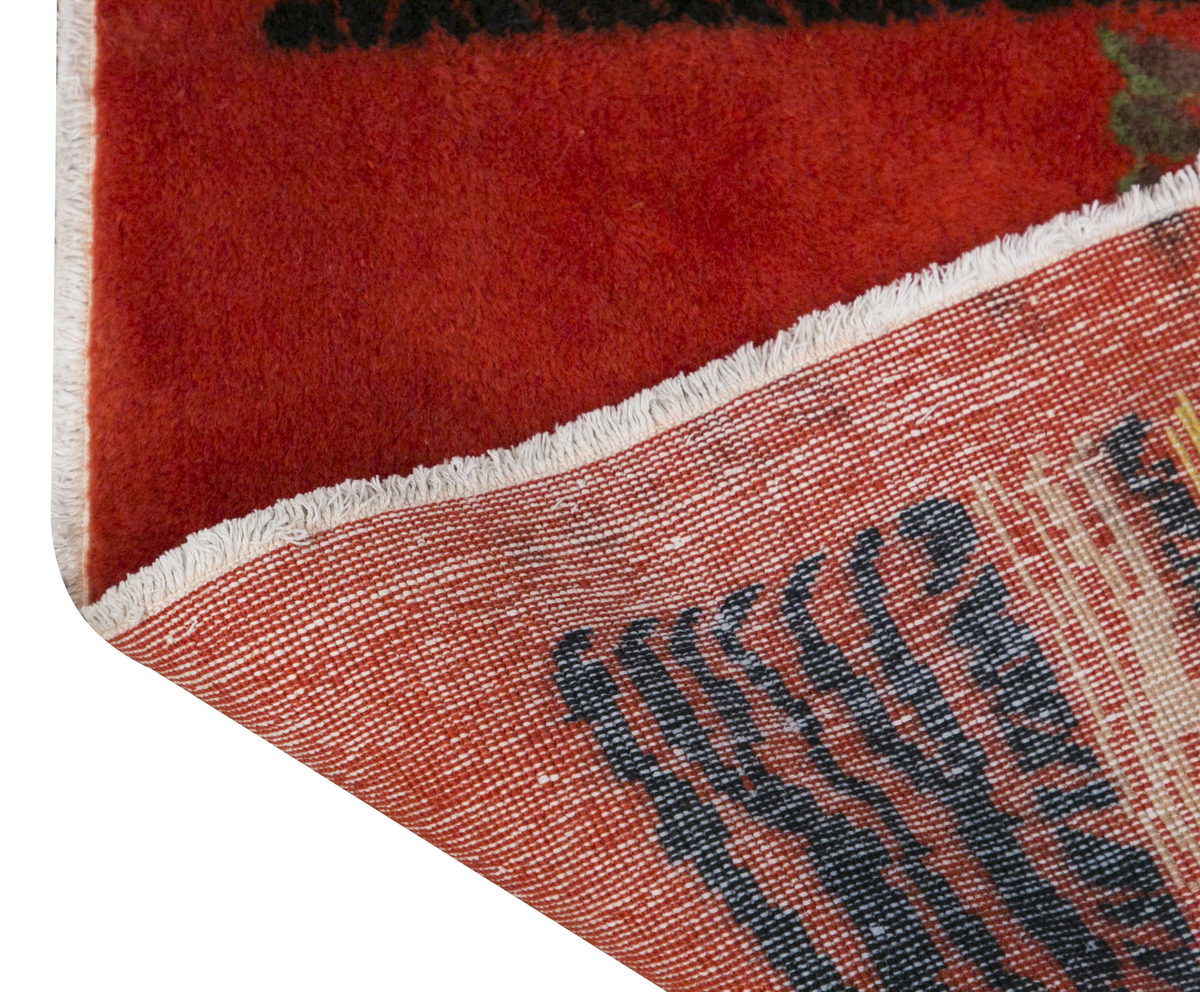 Vintage Rug 4" x 7" feet 117 x 208 cm