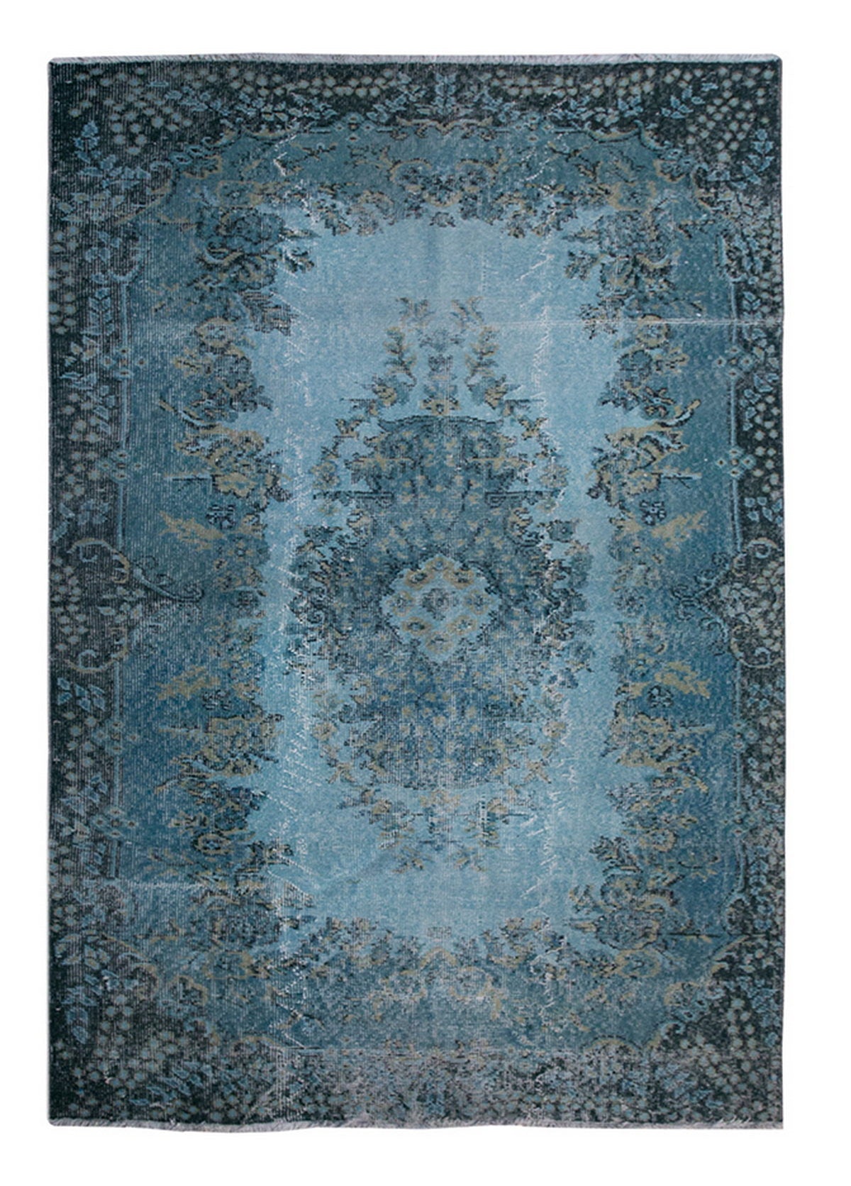 Vintage Rug 4' x 6'11" feet 121 x 212 cm