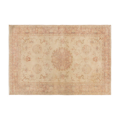 Vintage Rug 4' x 6'6" feet 121 x 200 cm