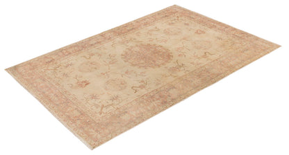 Vintage Rug 4' x 6'6" feet 121 x 200 cm