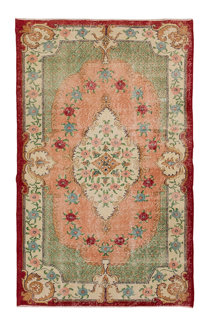 Vintage Rug 4'1" x 6'11" feet 125 x 210 cm